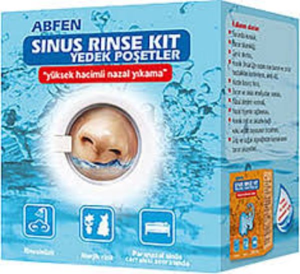 Abfen Sinüs Rinse Kit Yetişkin 50 Yedek Poşet